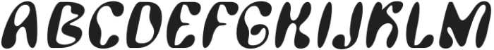 CSArgieDrawn-Italic otf (400) Font UPPERCASE