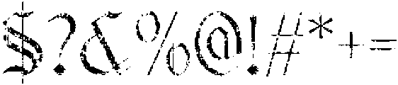 CSAristideStamp-Regular otf (400) Font OTHER CHARS