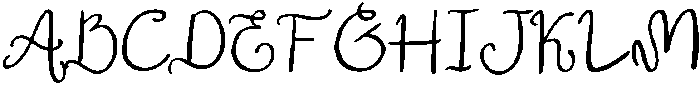 CSArtesiaDrawn-Regular otf (400) Font UPPERCASE