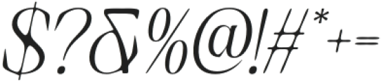 CSAsherDrawn-Italic otf (400) Font OTHER CHARS