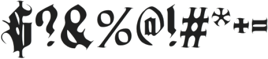 CSAspenDrawn-Regular otf (400) Font OTHER CHARS
