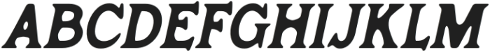 CSAsquintDrawn-Italic otf (400) Font UPPERCASE