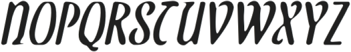 CSAthensDrawn-Italic otf (400) Font UPPERCASE