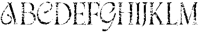 CSAugustaStamp-Regular otf (400) Font UPPERCASE