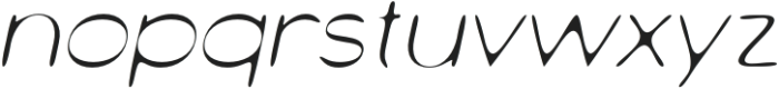 CSAustriaDrawn-Italic otf (400) Font LOWERCASE