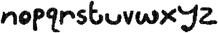 CSAyliosDisco-Regular otf (400) Font LOWERCASE