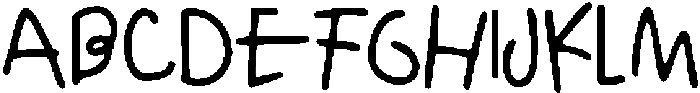 CSBallardDrawn-Regular otf (400) Font UPPERCASE