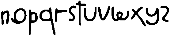 CSBallardDrawn-Regular otf (400) Font LOWERCASE