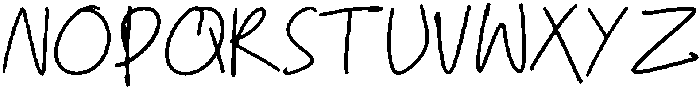 CSBamilleDrawn-Regular otf (400) Font UPPERCASE