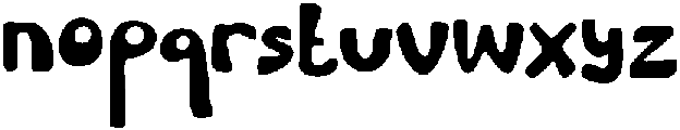 CSBanksDrawn-Regular otf (400) Font LOWERCASE