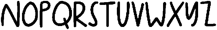 CSBarbaraDrawn-Regular otf (400) Font UPPERCASE