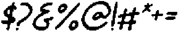 CSBarbaraPixel-Regular otf (400) Font OTHER CHARS
