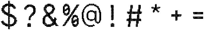 CSBarneyMonoDisco-Regular otf (400) Font OTHER CHARS