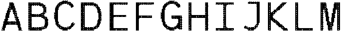 CSBarneyMonoDisco-Regular otf (400) Font UPPERCASE
