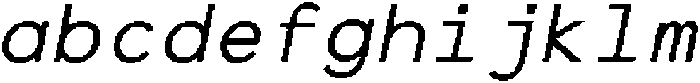 CSBarneyMonoPixel-Regular otf (400) FONT
