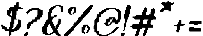 CSBartonPixel-Regular otf (400) Font OTHER CHARS