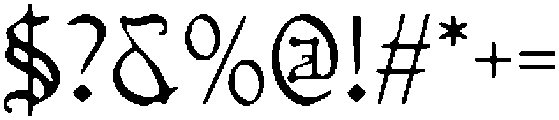CSBastilleDrawn-Regular otf (400) Font OTHER CHARS
