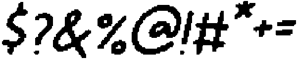 CSBastropPixel-Regular otf (400) Font OTHER CHARS