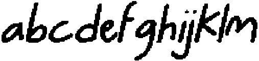 CSBastropPixel-Regular otf (400) Font LOWERCASE