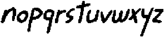 CSBastropPixel-Regular otf (400) Font LOWERCASE