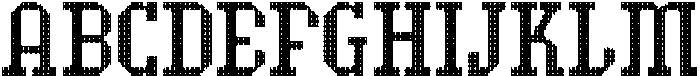 CSBedfordDisco-Regular otf (400) Font UPPERCASE