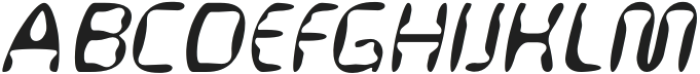 CSBelikaDrawn-Italic otf (400) Font UPPERCASE