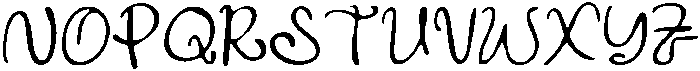 CSBellugaDrawn-Regular otf (400) Font UPPERCASE