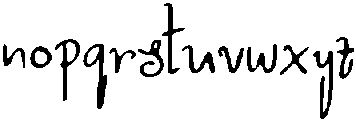 CSBellugaDrawn-Regular otf (400) Font LOWERCASE