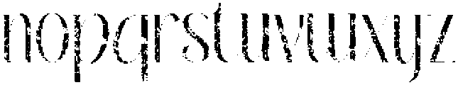 CSBelovaStamp-Regular otf (400) Font LOWERCASE