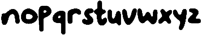 CSBelricDrawn-Regular otf (400) Font LOWERCASE