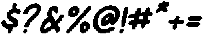 CSBelricPixel-Regular otf (400) Font OTHER CHARS