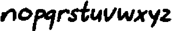 CSBelricPixel-Regular otf (400) Font LOWERCASE
