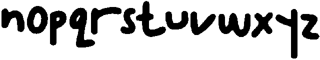 CSBenedictDrawn-Regular otf (400) Font LOWERCASE