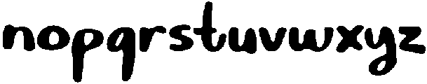 CSBentleyDrawn-Regular otf (400) Font LOWERCASE