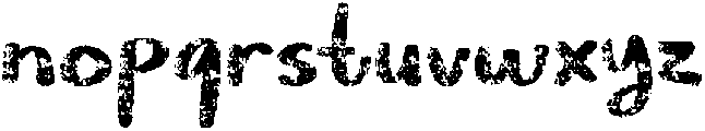 CSBentleyStamp-Regular otf (400) Font LOWERCASE