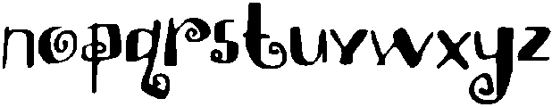 CSBephyraDrawn-Regular otf (400) Font LOWERCASE