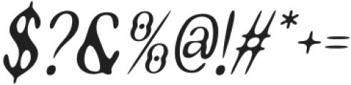 CSBerishDrawn-Italic otf (400) Font OTHER CHARS