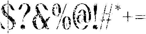 CSBlairStamp-Regular otf (400) Font OTHER CHARS
