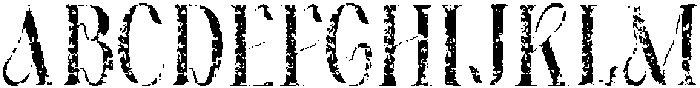 CSBlairStamp-Regular otf (400) Font UPPERCASE