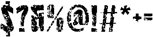 CSBlameStamp-Regular otf (400) Font OTHER CHARS