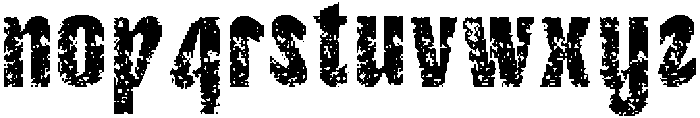 CSBlameStamp-Regular otf (400) Font LOWERCASE