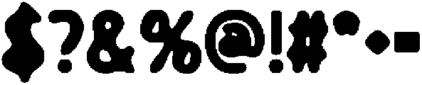 CSBlinkyDrawn-Regular otf (400) Font OTHER CHARS