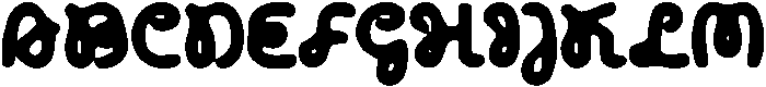 CSBlinkyDrawn-Regular otf (400) Font UPPERCASE