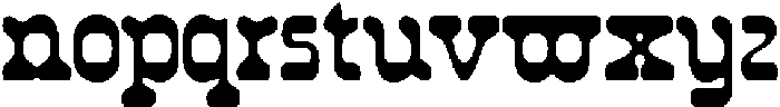 CSBlouseDrawn-Regular otf (400) Font LOWERCASE