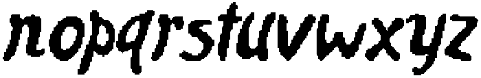 CSBodegaPixel-Regular otf (400) Font LOWERCASE