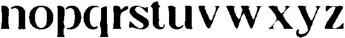 CSBogartDrawn-Regular otf (400) Font LOWERCASE