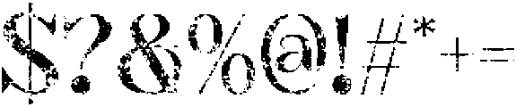CSBogartStamp-Regular otf (400) Font OTHER CHARS