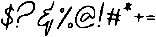 CSBonjourDrawn-Regular otf (400) Font OTHER CHARS
