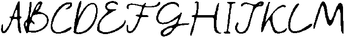 CSBonjourDrawn-Regular otf (400) Font UPPERCASE