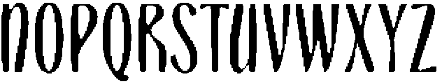 CSBordenDrawn-Regular otf (400) Font UPPERCASE
